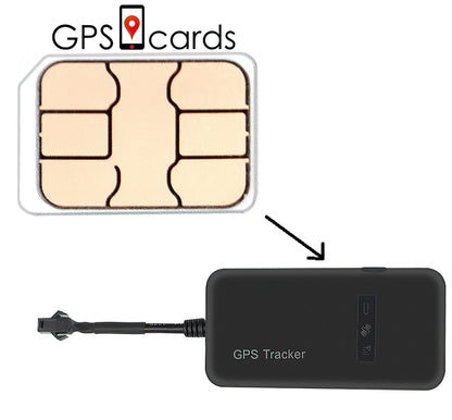 GPS Tracker SIM Card, Dog/Cat Realtime Collar Security Finder