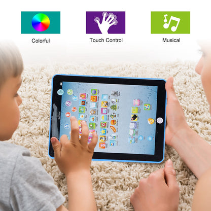 Baby Learning: Tablet Educational Mini Pads Touch Learn Toddler Tablet For ABC & Numbers