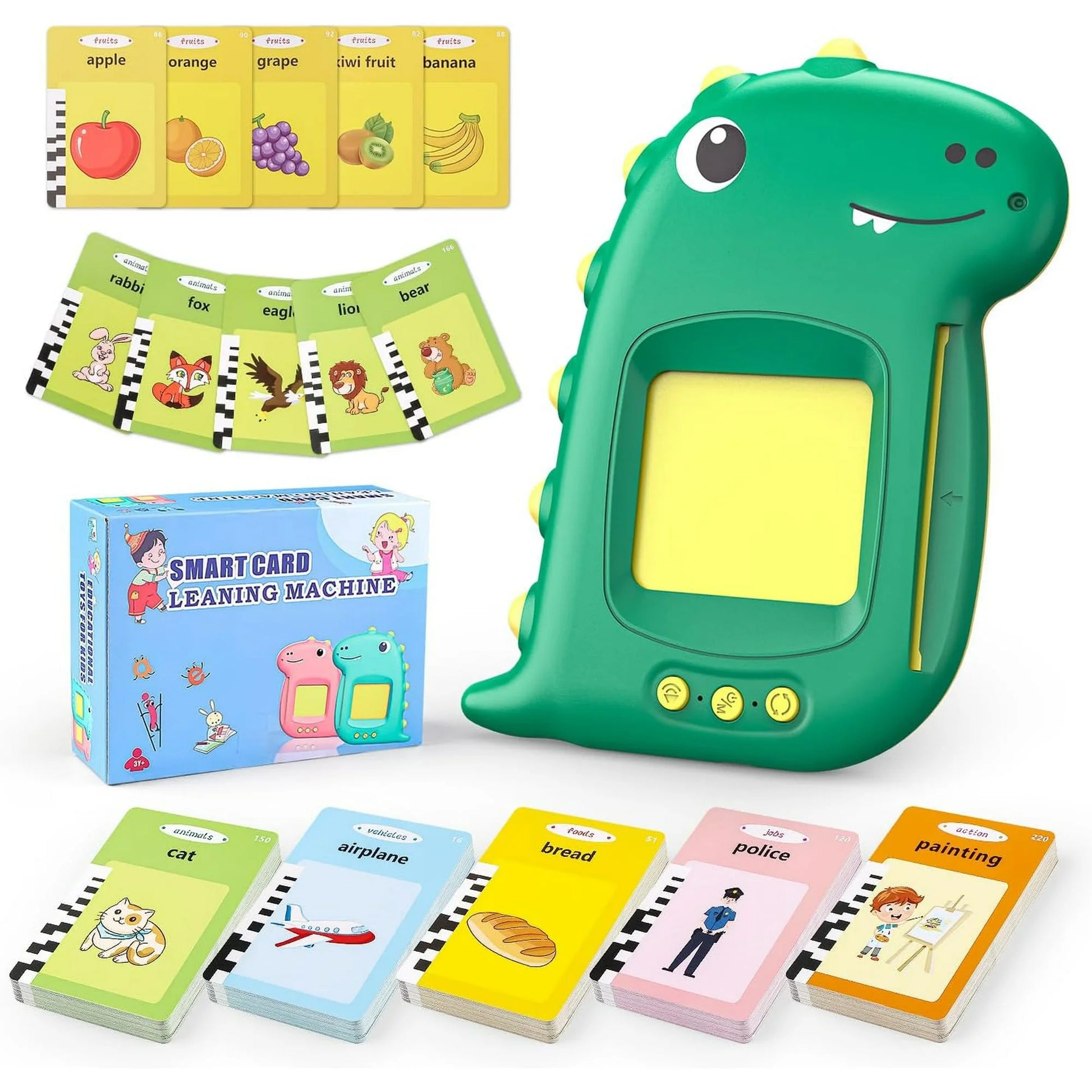 Toddler Toys for 2 3 4 Year Old Boys Girls, Autism Sensory Toys for Autistic Children, Learning Montessori Toys, Speech Therapy Toys, 224 Sight Words Talking Flash Cards