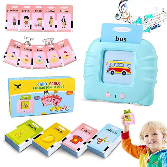 Talking Flash Cards Learning Toys for -6 Year Old Boys Girls, Speech Therapy Toys Autism Toys Preschool Educational Toys Games 224 Sight Words with Sound Effect Kids Birthday Gifts