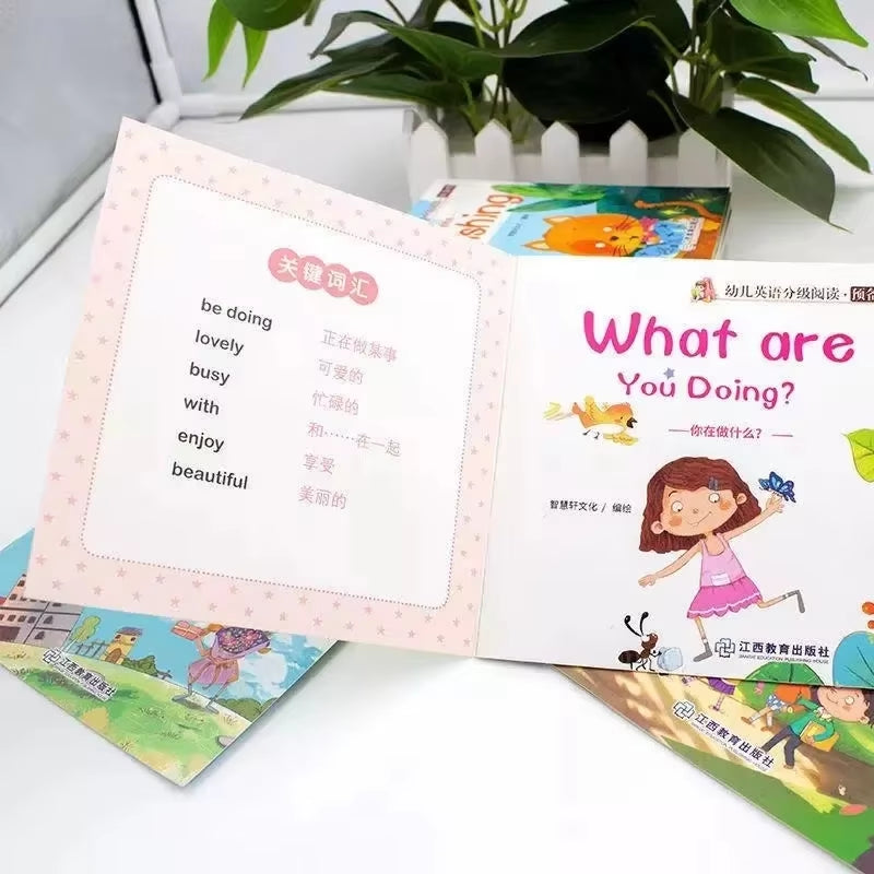 60 Books/Set Children'S English Early Learning Picture Book Graded Reading Storybook Enlightenment Cognitive Tale Bedtime Story