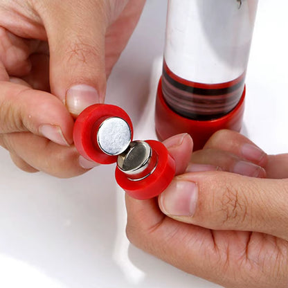 Magnetic Bottle Stress Relief Non-Stick Plastic Sensory Magnetic Bottle Toys Kids Educational Toys for Children Gifts