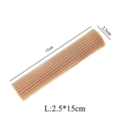 Fabric Finger Toe Protector Separator Tubes Foot Hand Pain Relief Soft Massager Bandage Foot Care Tools Callus Protection Tools