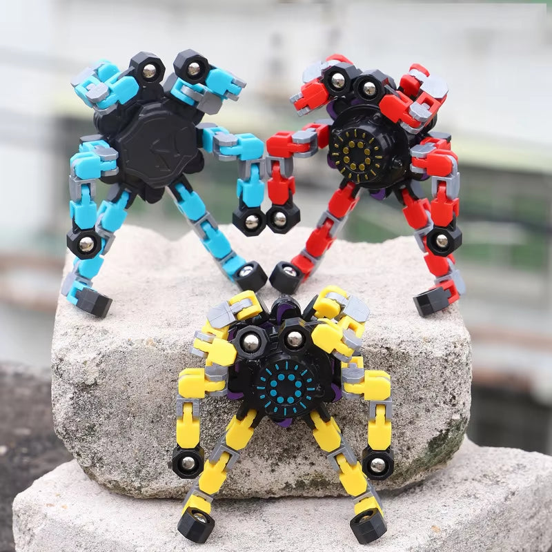 Deformed Fidget Spinner Chain Toys for Children Antistress Hand Spinner Vent Toys Adult Stress Relief Fidget Sensory Gyro Gift