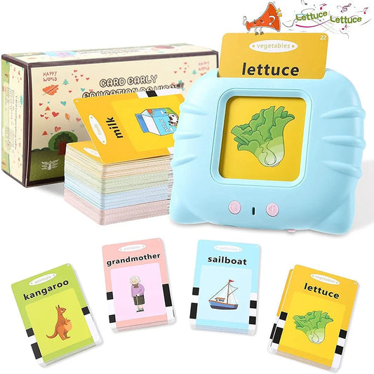 Early Educational Toys for Toddlers 1-6 Years Old, Autism Sensory Toys for Autistic Children, 224 Sight Words Flash Card Learning Toys for Kids, Gifts for Boys Girls